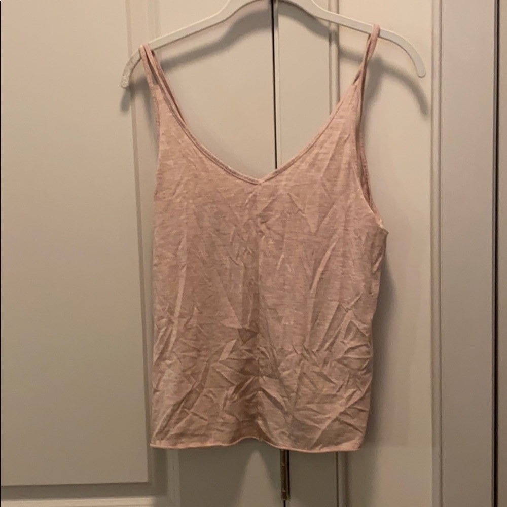 ALO slit back tank top